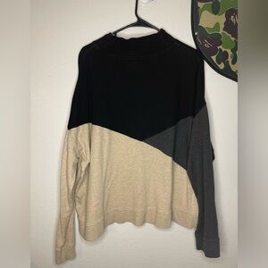 Women’s Pact Color Block Mock Neck Sweatshirt Size: XXL